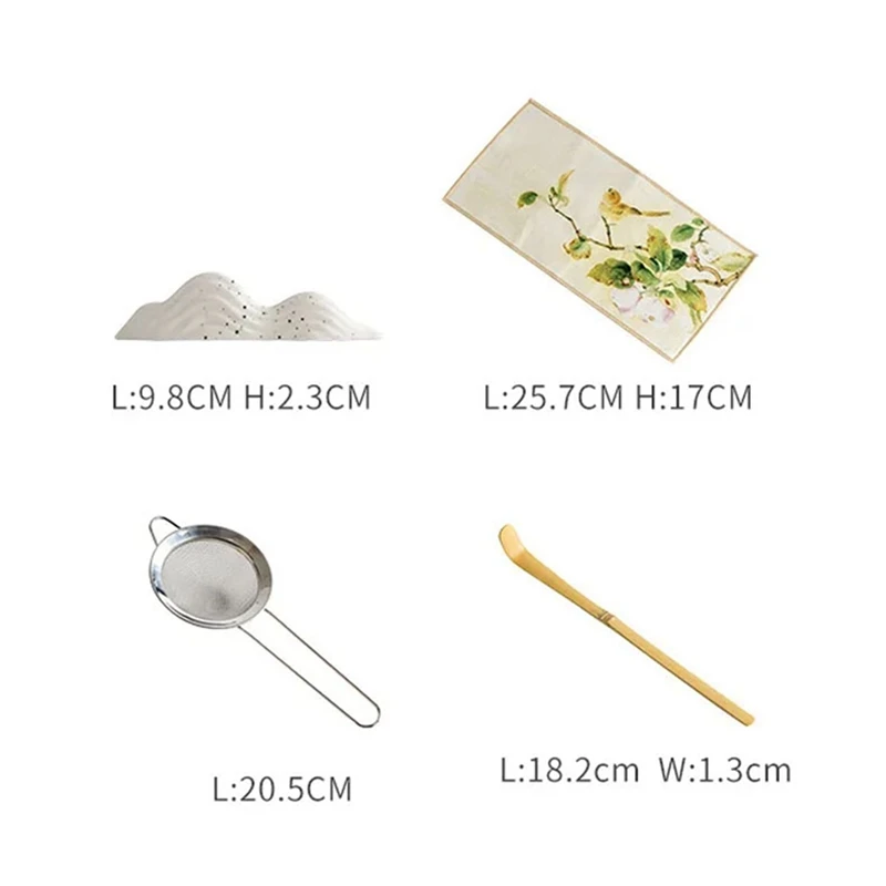7PCS Matcha Tea Whisk Teaware  - đánh giá và giá Japanese Tea