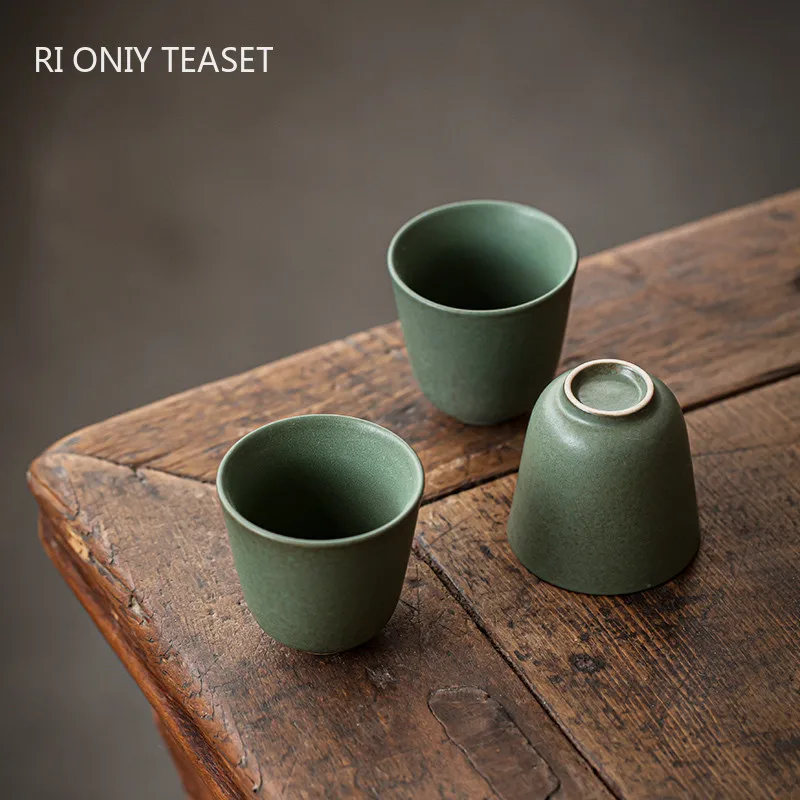 1 Pc Japanese Green Ceramic Te - đánh giá và giá Japanese Pottery