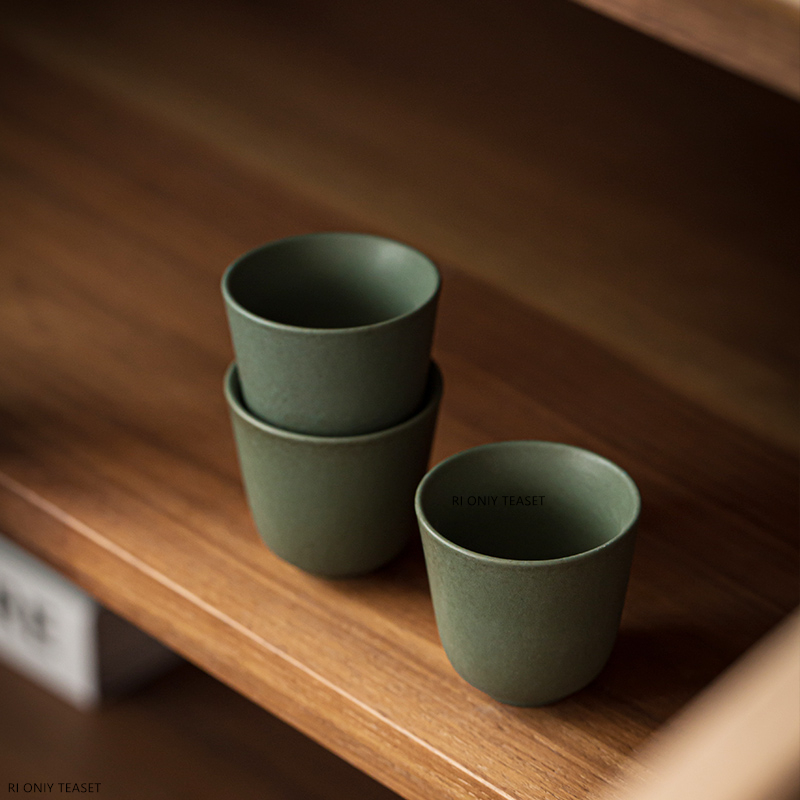 1 Pc Japanese Green Ceramic Te - đánh giá và giá Japanese Pottery