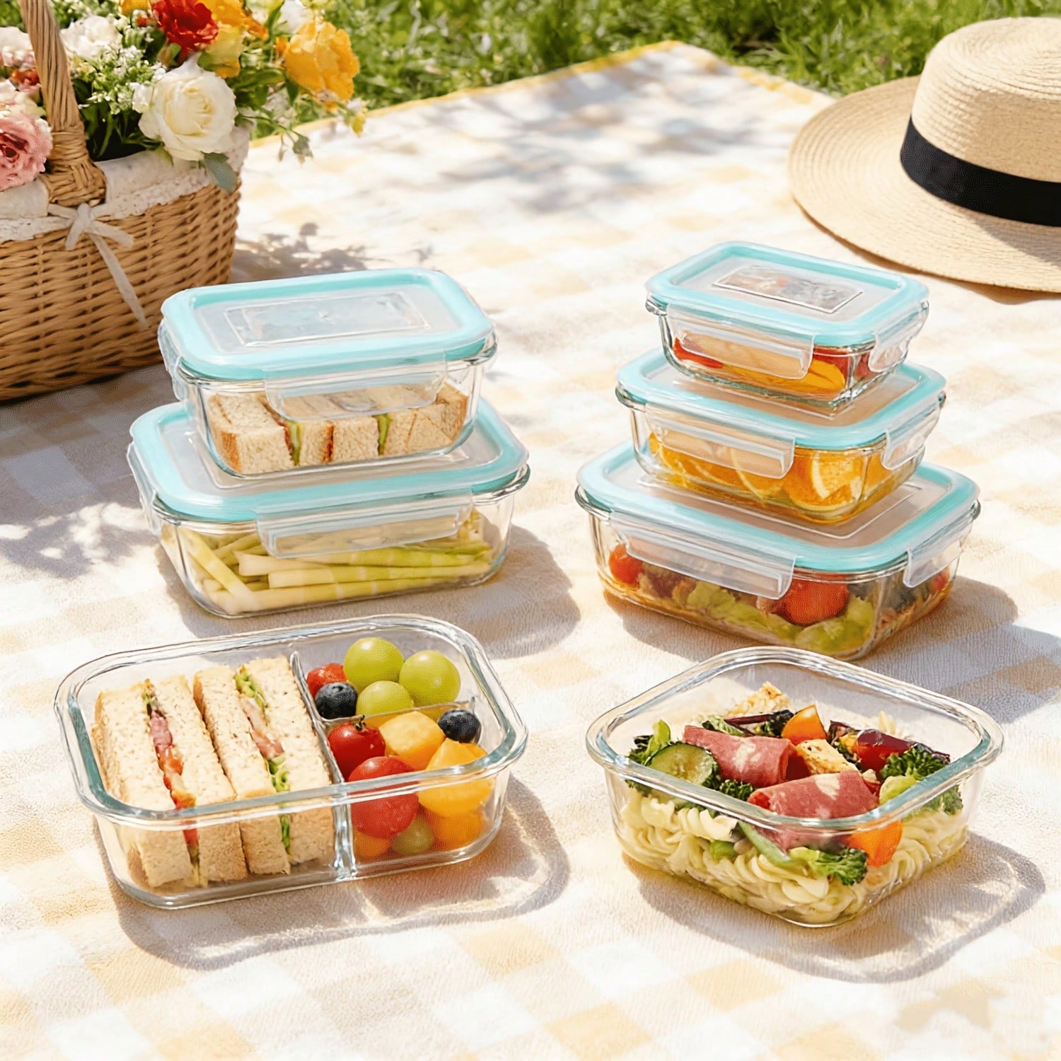 20pcs Sealed Glass Food Storag - đánh giá và giá Bento Box