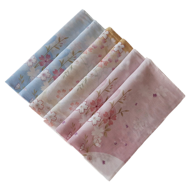 3Pcs 45x45cm Square Cotton Che - đánh giá và giá Furoshiki