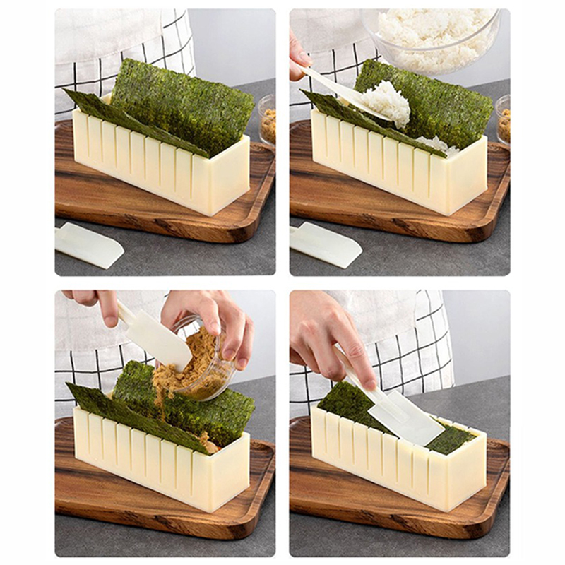 Make Sushi Machine Cutter Sush - đánh giá và giá Sushi Making Kit