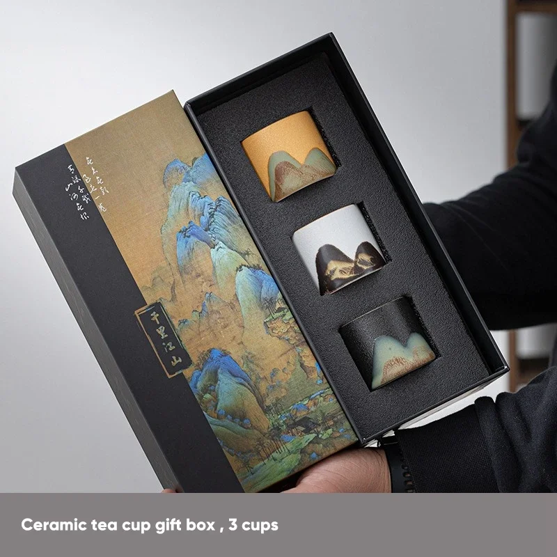 Gift Box,Japanese Ceramic Tea  - đánh giá và giá Japanese Pottery