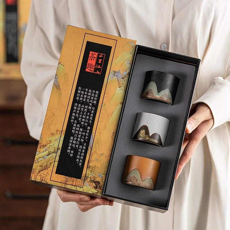 Gift Box,Japanese Ceramic Tea  - đánh giá và giá Japanese Pottery
