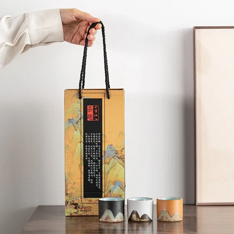 Gift Box,Japanese Ceramic Tea  - đánh giá và giá Japanese Pottery