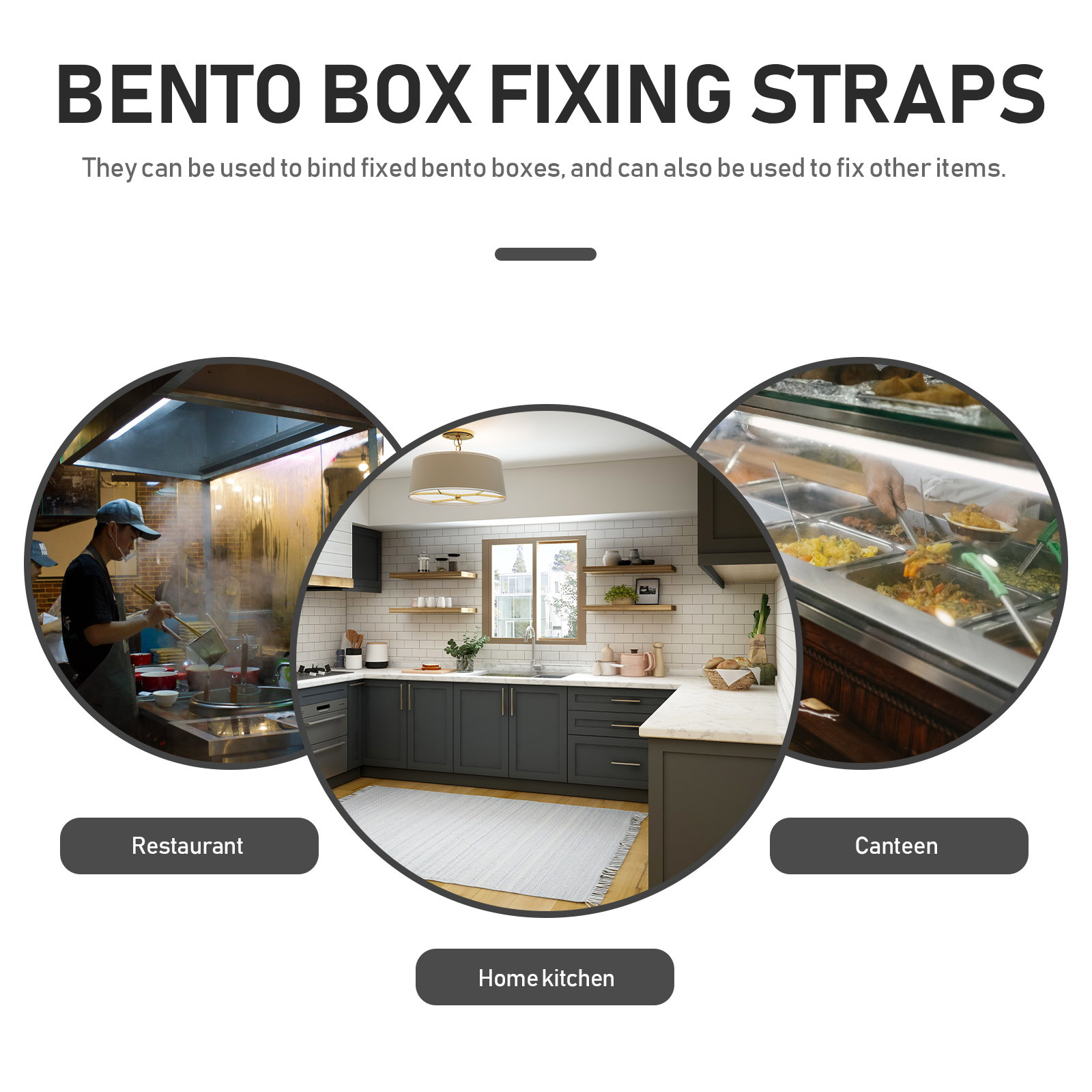 12 pcs Elastic Fixing Straps N - đánh giá và giá Bento Box
