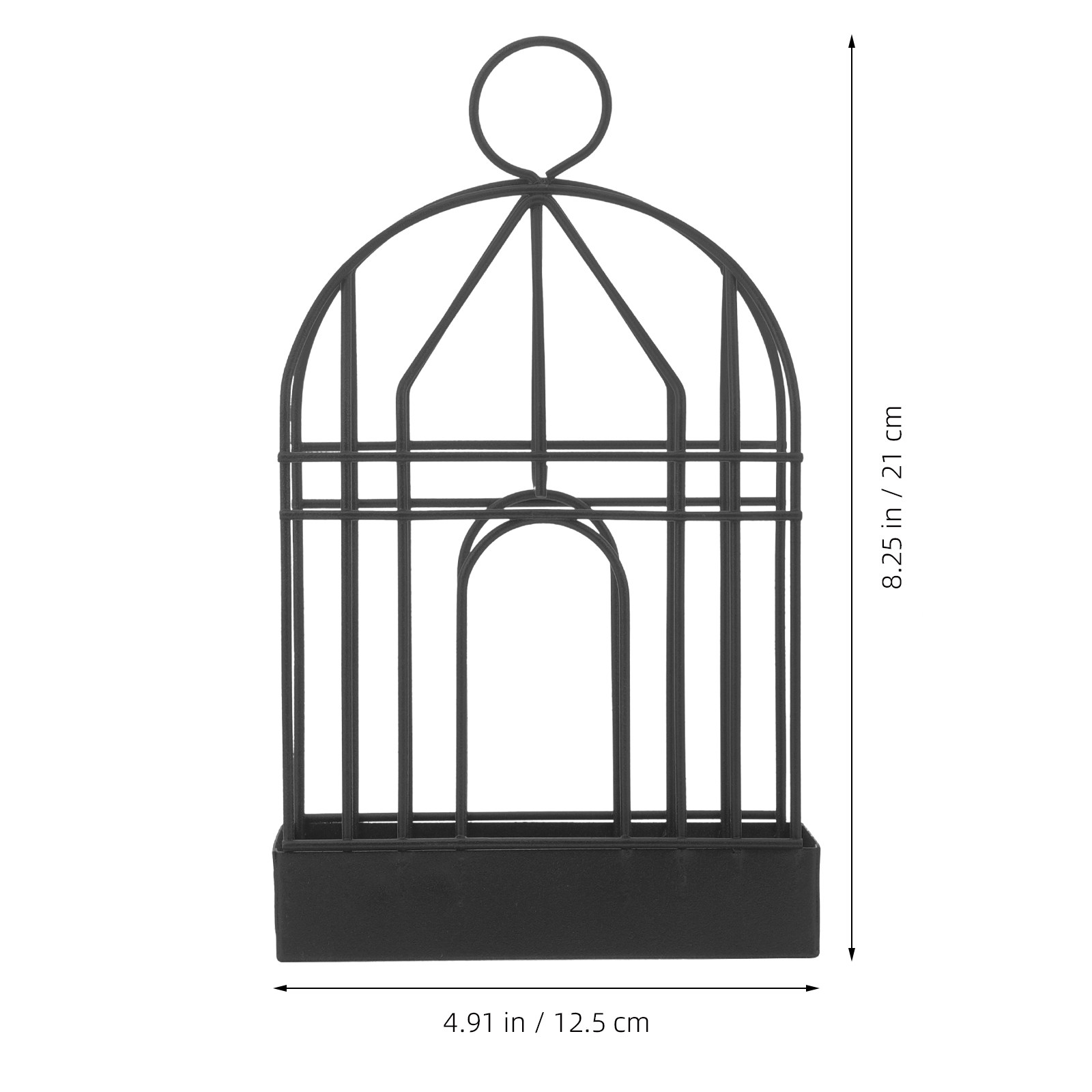 Black Retro Iron Birdcage Coil - đánh giá và giá Incense Holder