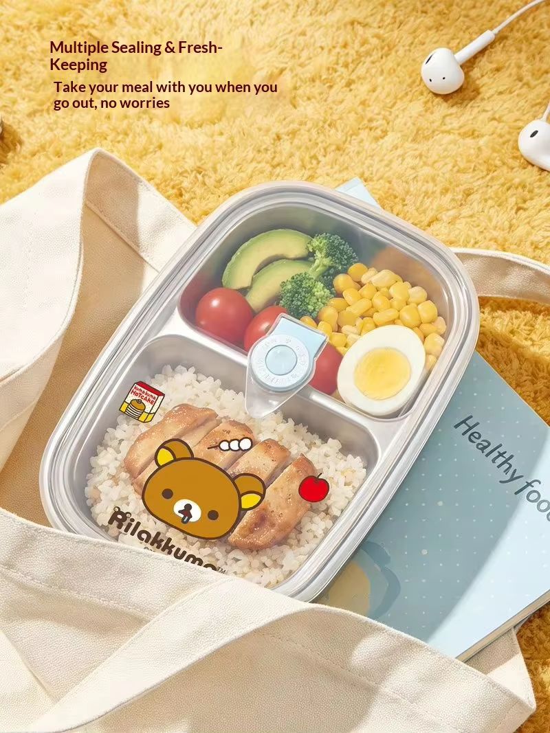 Rilakkuma 304 Stainless Steel  - đánh giá và giá Bento Box