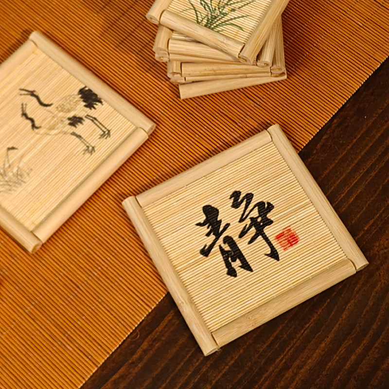 Set of 5 Natural Bamboo Tea Cu - đánh giá và giá Japanese Tea