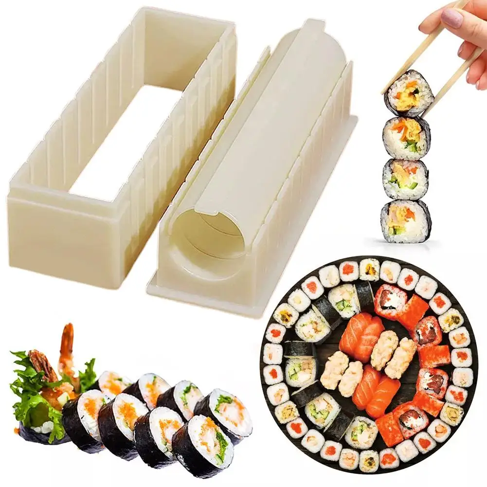 Reusable Plastic Sushi Maker E - đánh giá và giá Sushi Making Kit