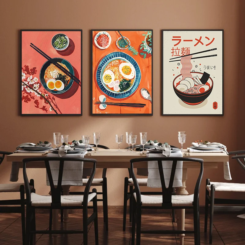 Abstract Japanese Flat Style D - đánh giá và giá Japanese Restaurant Lifestyle